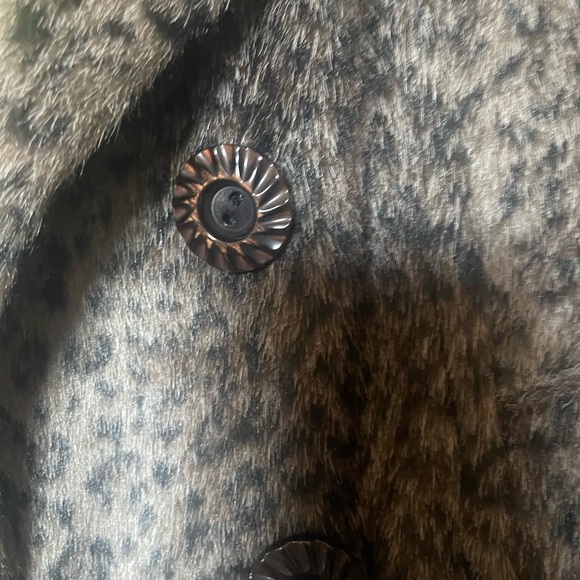 2010 Dollhouse leopard Pea coat - Picture 4 of 6